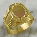Tricolor Rolex Ring