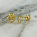  Small Twisted Heart Thread Topo