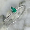 Anillo Goutte de Esmeralda