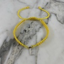 Calibri Ultralight Letter Bracelet in Silver