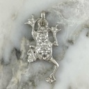  Silver Frog Pendant