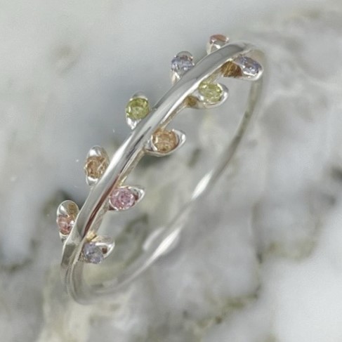 Anillo Espiga Brillante