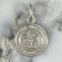 Silver Saint Michael the Archangel Pendant