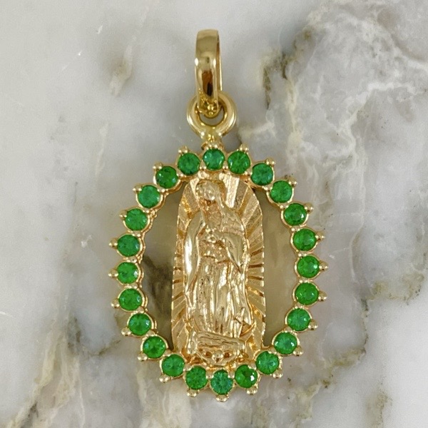 Glow Virgin Guadalupe Pendant