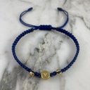 Letter Medal Bracelet 4MMx2