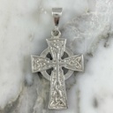  Intertwined Celtic Cross Pendant