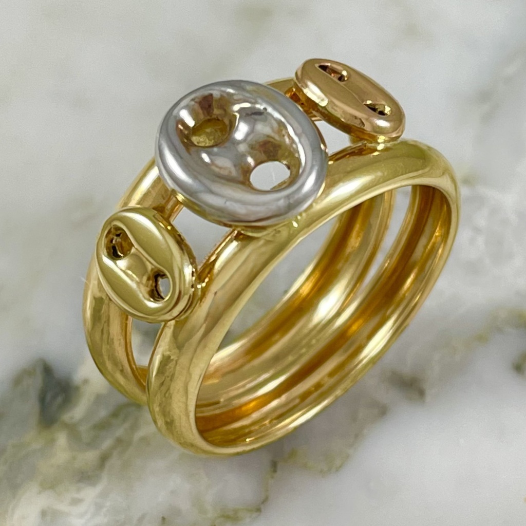 Anillo Three Gucci