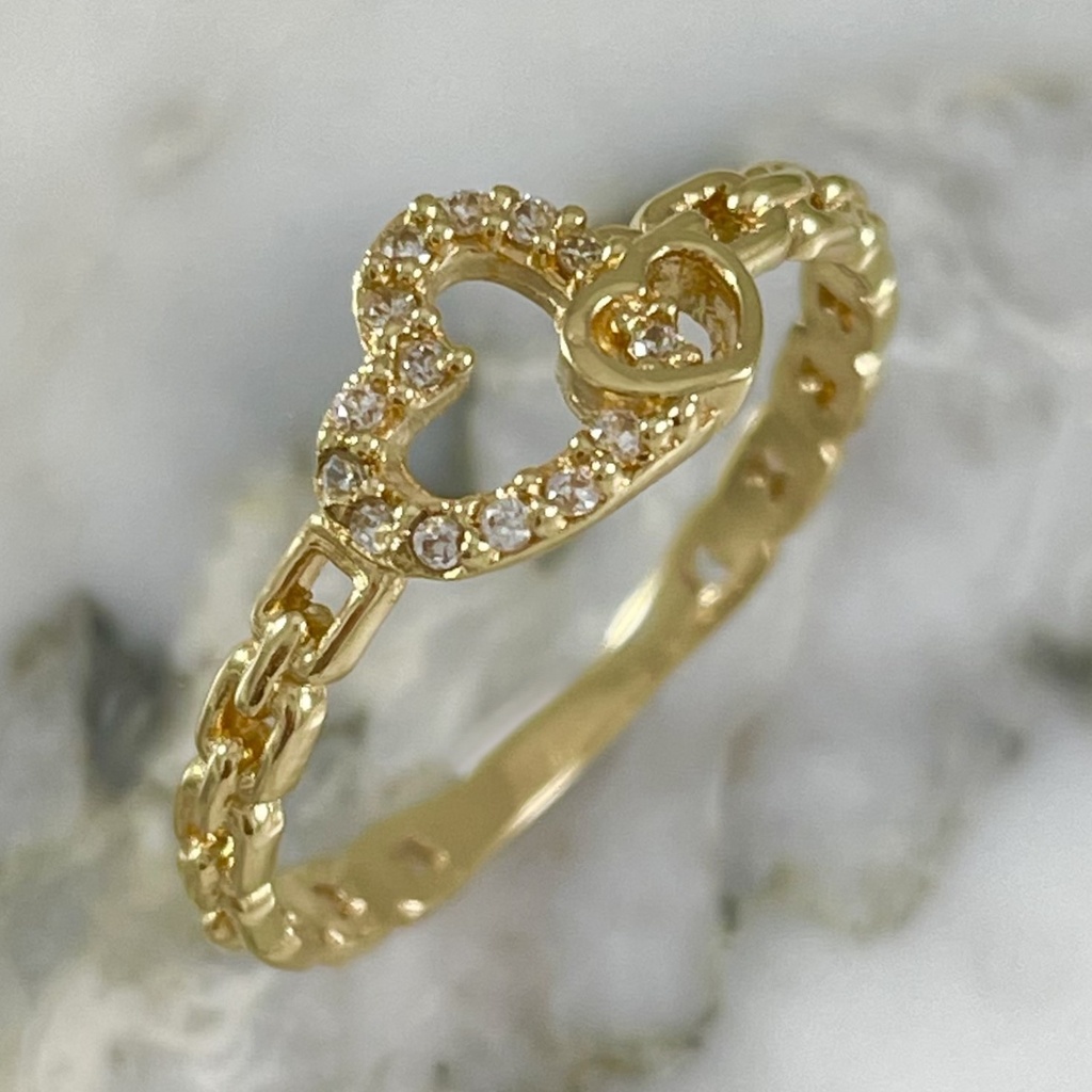 Chain of Love Ring