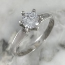 Beloy Thick Solitaire Ring