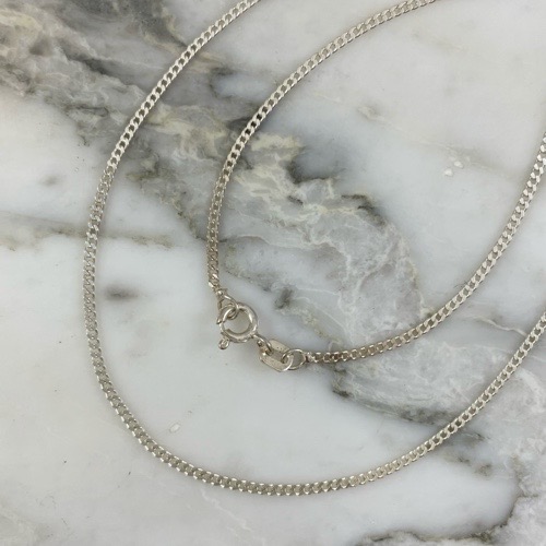 Cadena Cubana 1MM 40Cm