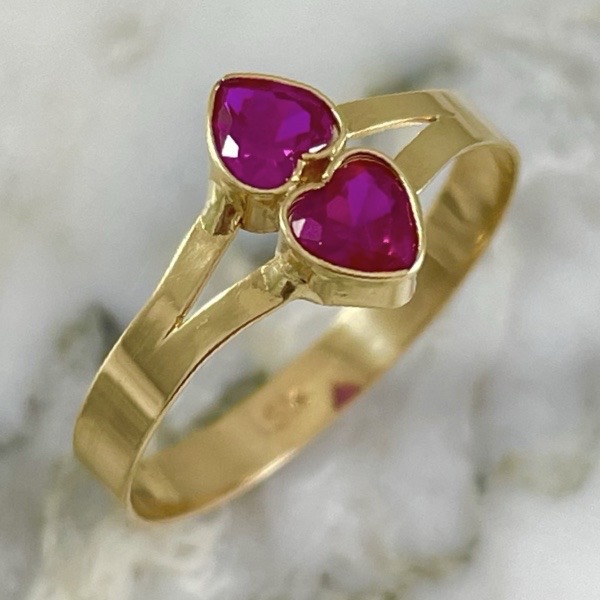 Anillo Doppio Cuore