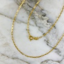 Cadena Paperclip 1MM 45Cm