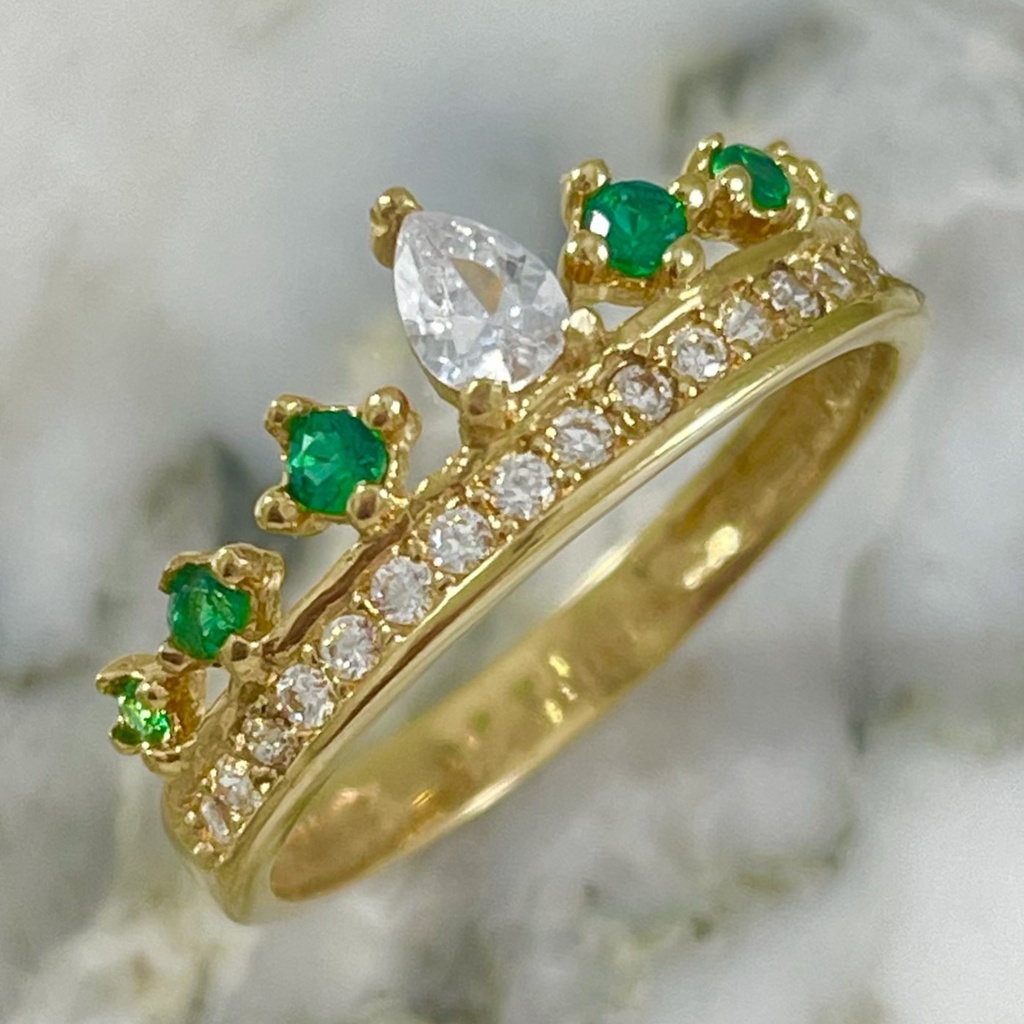 Anillo Tiara Marquise