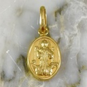 Oval Saint Benedict Pendant