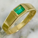 Emerald Relief Ring