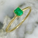  Kassa Emerald Solitaire Ring