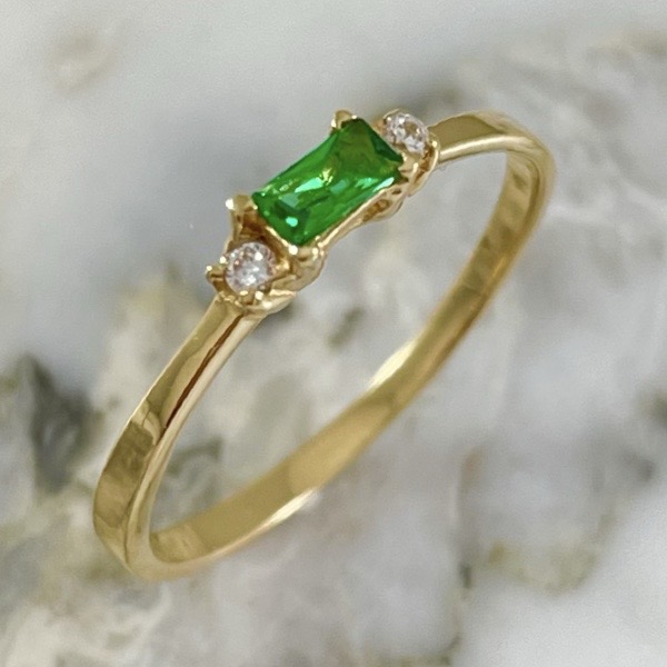 Anillo Trinidad de Baguette