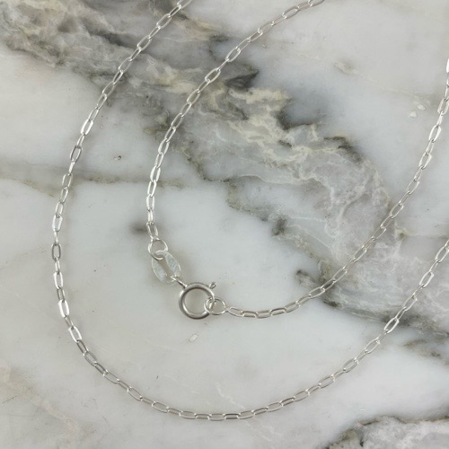 Cadena Aros 1MM 50Cm