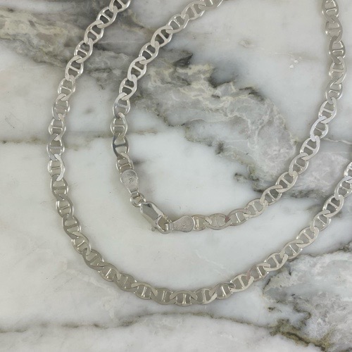 Flat Ladder Chain 4MM 60Cm