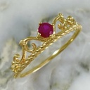 Anillo Corona Tiara