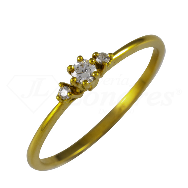 Anillo Diamond Trinity