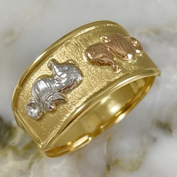 Buis Sea Horse Ring