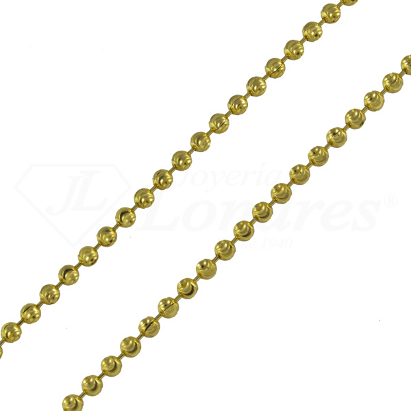 Cadena Militar Diamantada 2MM 50 Cm