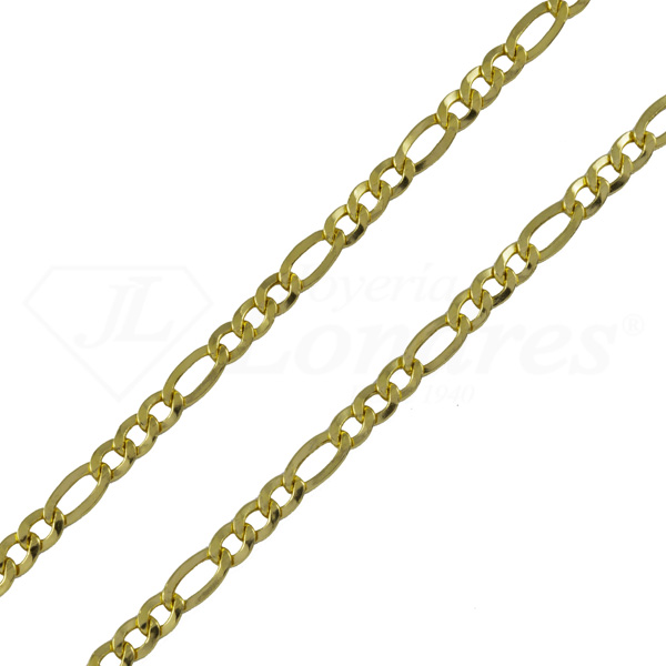 Cadena 3x1 Plana 2MM 50 Cm