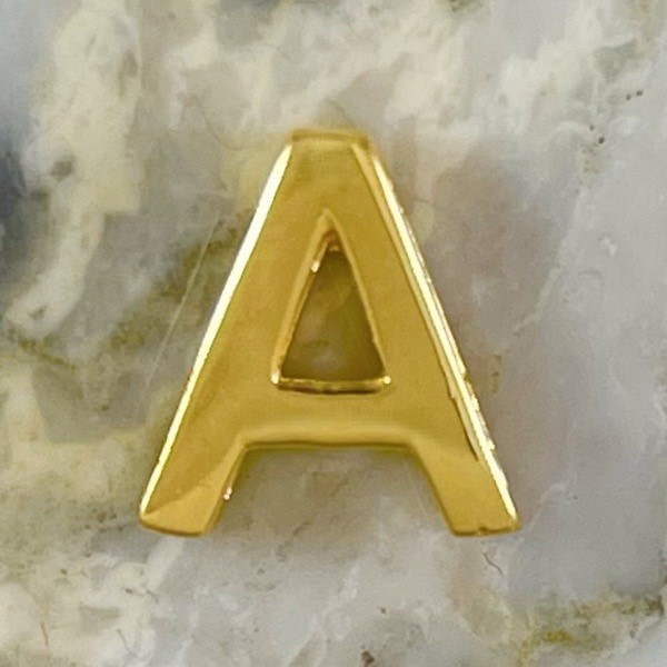 3D Letter Pendant