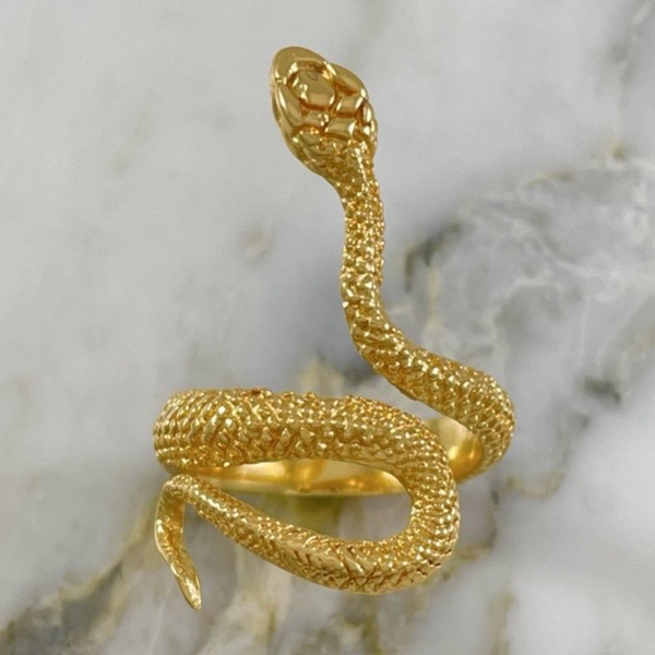 Anillo Serpiente Piton