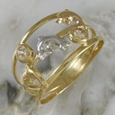 Anillo Lineas Tres Delfines