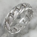 Anillo Cadeneta Plata