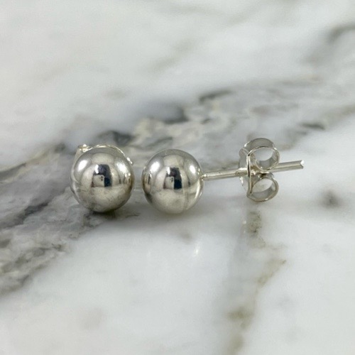 6mm Ball Stud Earring