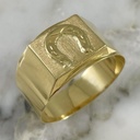 Anillo Herradura Mate