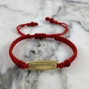 Engraved Oval Plate Baby Bracelet