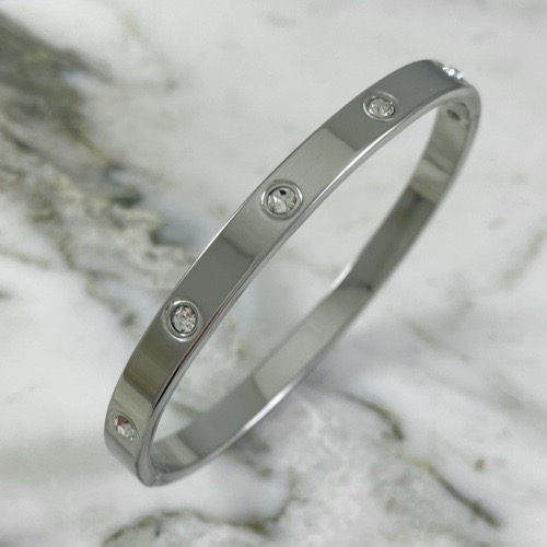 Zircon Hoop Bracelet