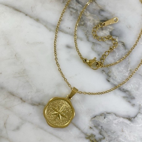 Adjustable North Star Hoop Chain 45 cm