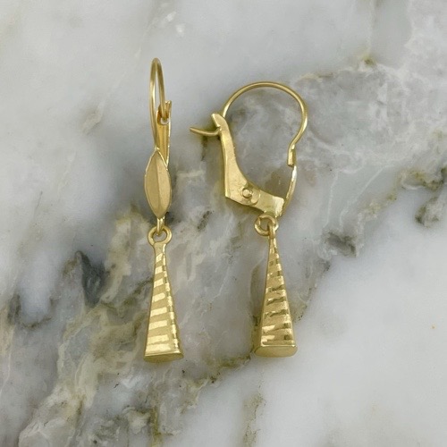 Mini Pyramid Earring