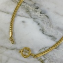 Cadena Cubana Broche Aro 40 Cm