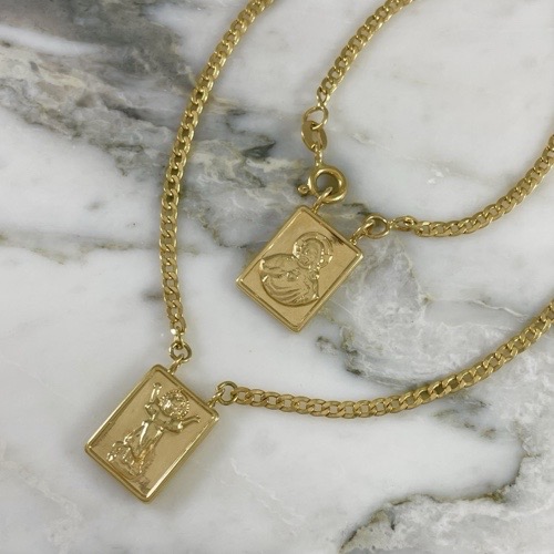 Cuban Woven Scapular of the Divine Child and the Sacred Heart of Jesus – 60 cm