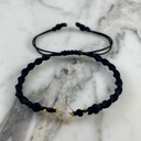 Spiral Clover Outline Bracelet 3MMx2