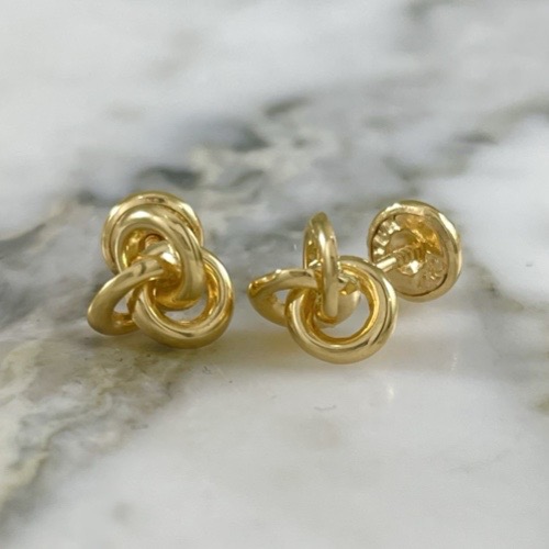 Classic Knot Screw-back Stud