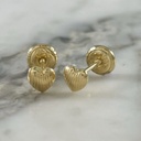 Topo Rosca Corazon Stripes Extra Mini