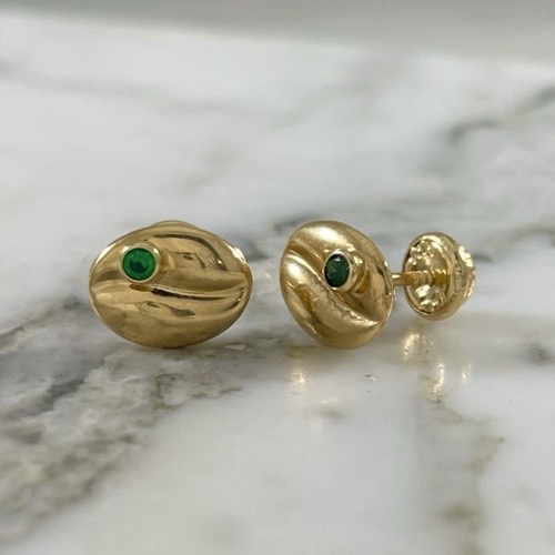 Topo Rosca Grano de Cafe Brillante Grande