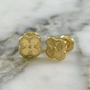 Fine Diamond-Cut Clover Thread with Top