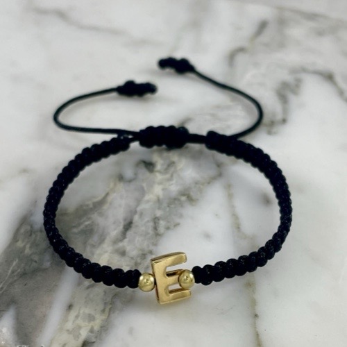 3D Letter Bracelet 3MMx2