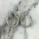 Classic hoop earring