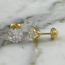Elegant Hexa Screw-Back Stud