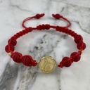 Classic Saint Michael Shield Bracelet 4mm x 2