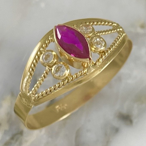 Marquise Hileli Ring